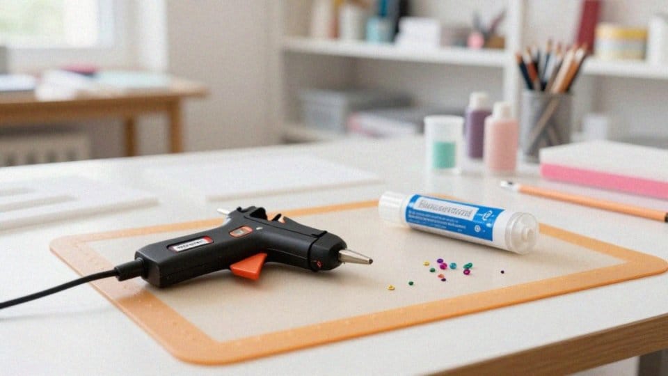 Jak używać kleju i pistoletu do klejenia styropianu?