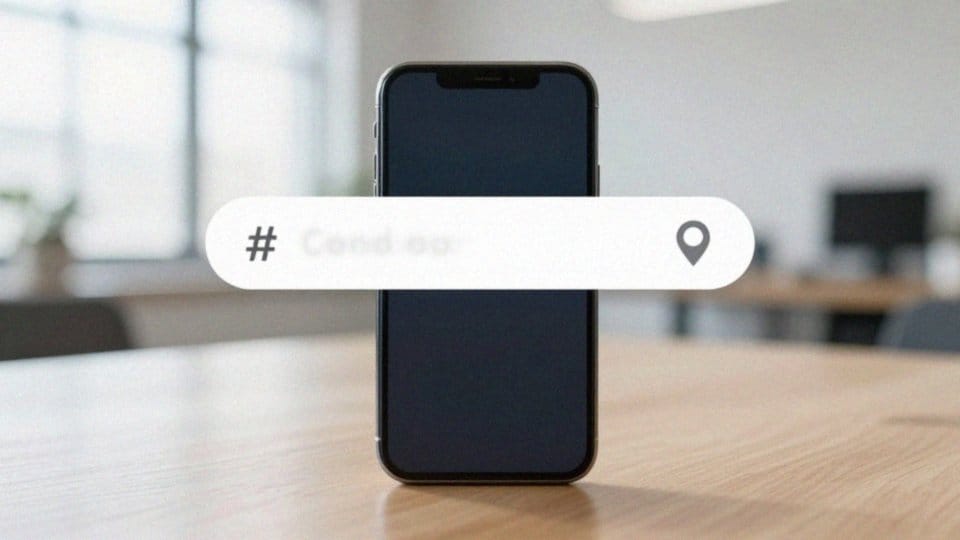 Jak wyszukiwać po hashtagach i lokalizacjach?