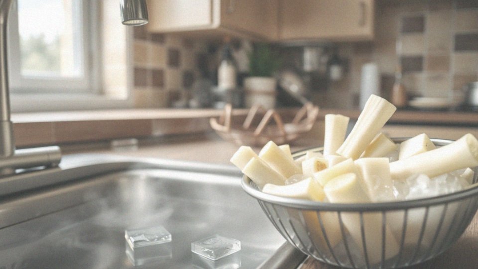 Co to jest blanszowanie i jak wpływa na przechowywanie selera?