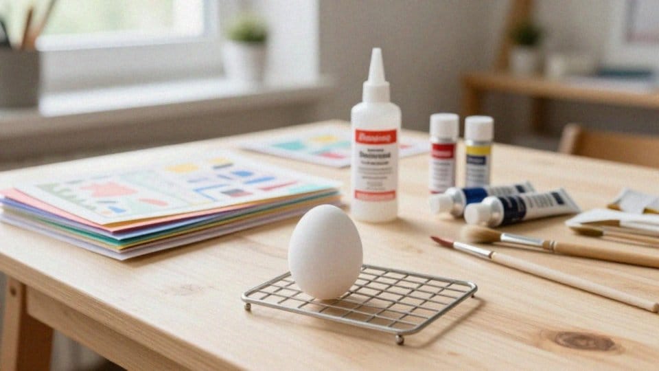 Jakie materiały są potrzebne do decoupage'u na styropianie?