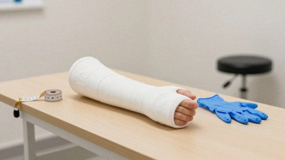 Ile się nosi gips po złamaniu czwartej kości śródręcza?