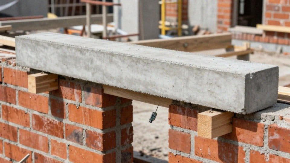 Jak monitorować ugięcia i pęknięcia podczas montażu nadproża?