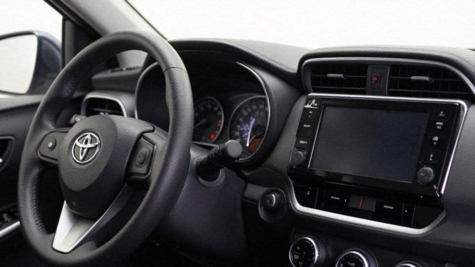Jak włączyć przednie światła przeciwmgielne w Toyocie Yaris?
