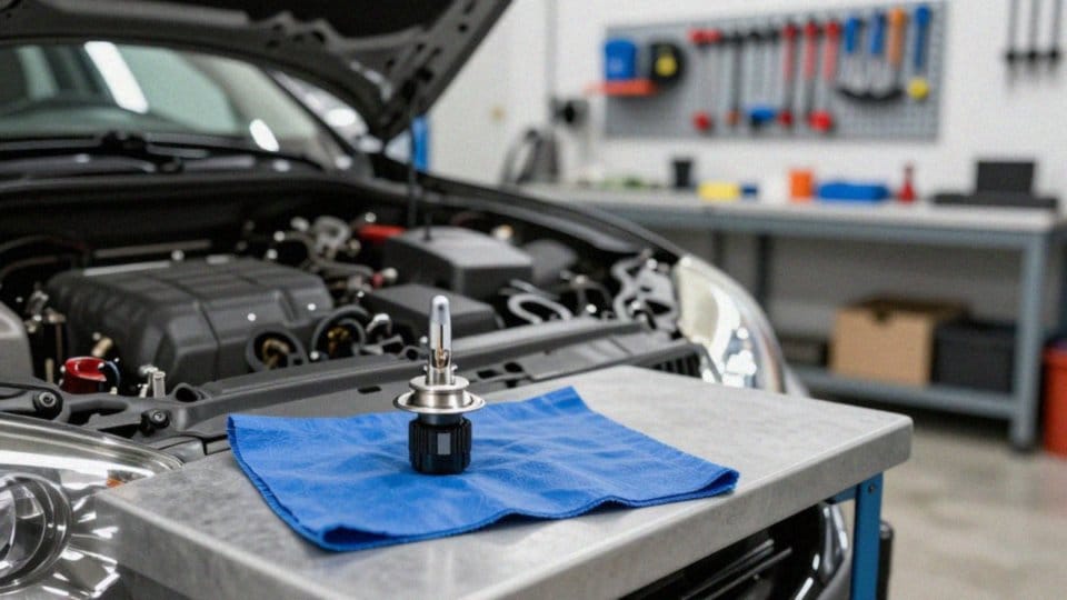 Jak wymienić żarówkę H7 w Toyocie Corolli?