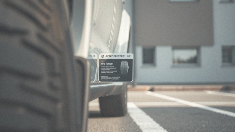 Jakie są zalecenia producenta dotyczące ciśnienia w oponach?