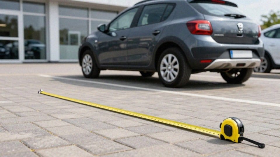 Jak mierzy się długość całkowitą Sandero Stepway?