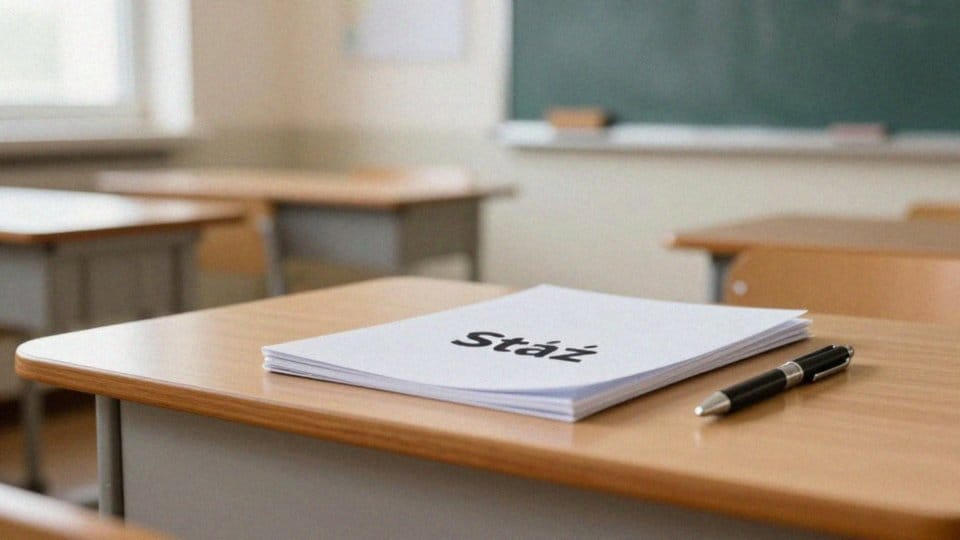 Jak rozpocząć staż na nauczyciela dyplomowanego?
