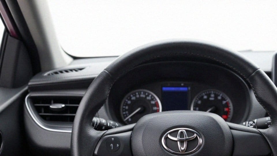 Gdzie znajduje się przełącznik świateł w Toyocie Yaris?
