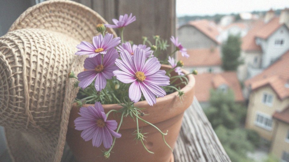 Jakie są metody podlewania kosmosu w doniczce?