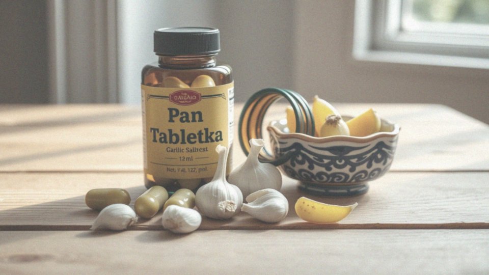 Czosnek w tabletkach Pan Tabletka – korzyści i zastosowanie