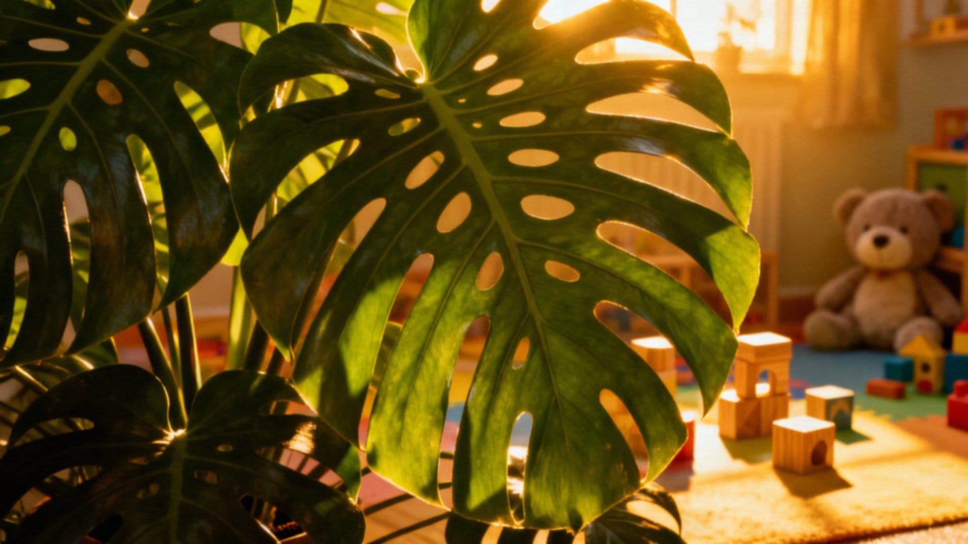 Monstera — czy jest trująca dla ludzi i zwierząt?